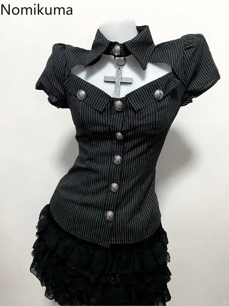 Summer Goth Clothing - Ensembles deux pièces gothiques pour femmes