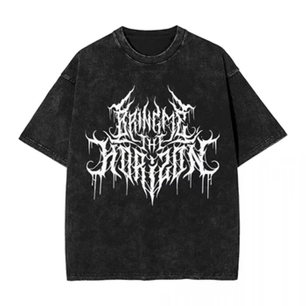 Vintage Summer Clothing Men - T-shirts pour hommes, vêtements BMTH Bring