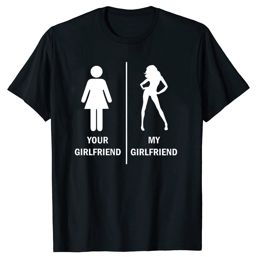 Summer Goth Clothing - T-shirt humoristique « Votre petite amie