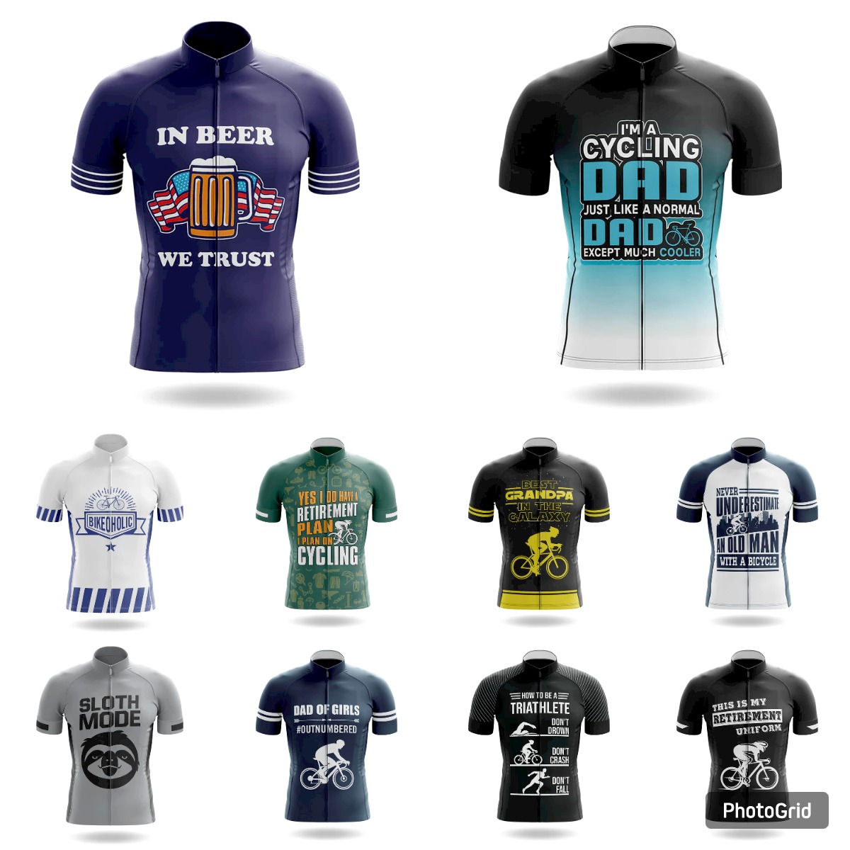 Summer Jumper Clothing - Bikeoholic appelant cyclisme Jersey vêtements vtt
