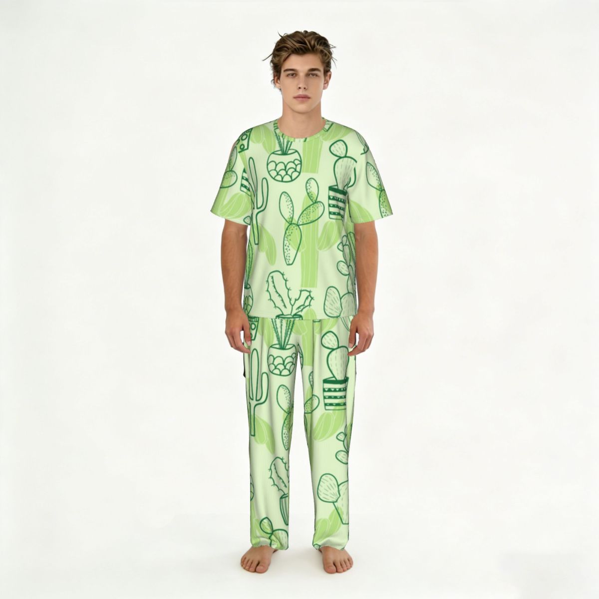 Summer Clothing Patterns - Pyjama pour hommes, costume à manches