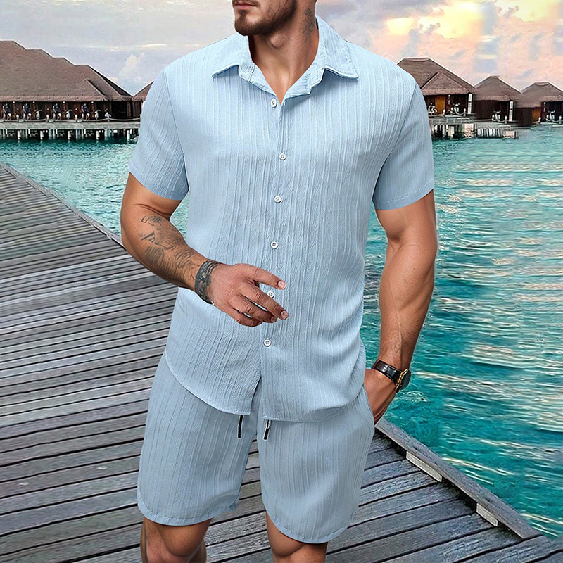 Summer Clothing Beach - Nouvel ensemble 2 pièces homme 2026