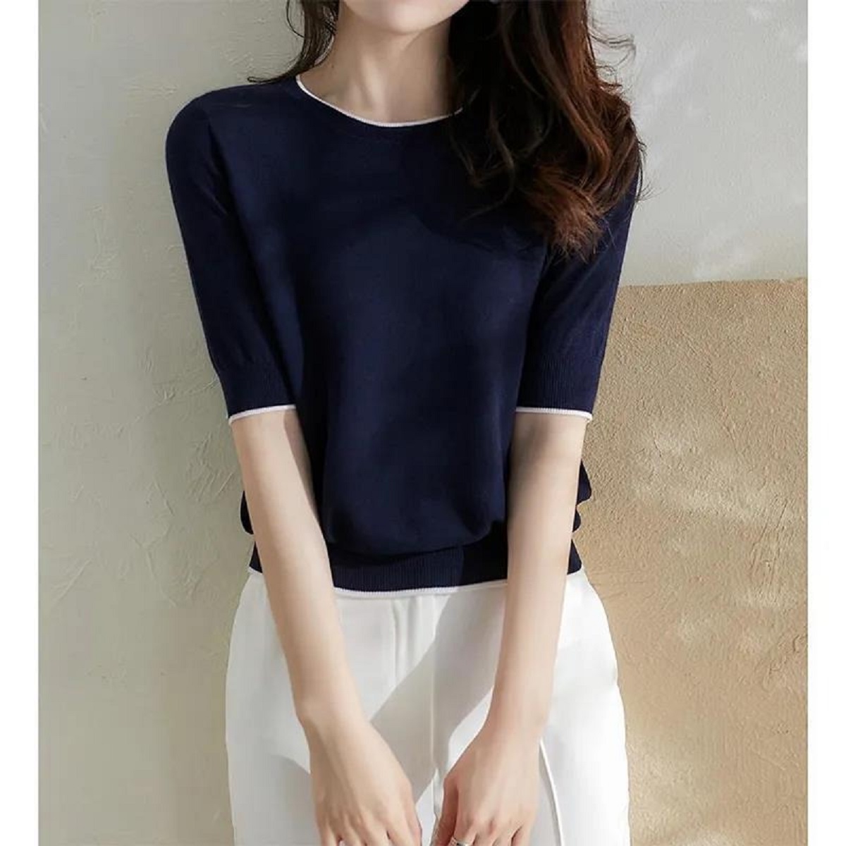 Summer Jumper Clothing - Femmes pull été printemps mode coréenne