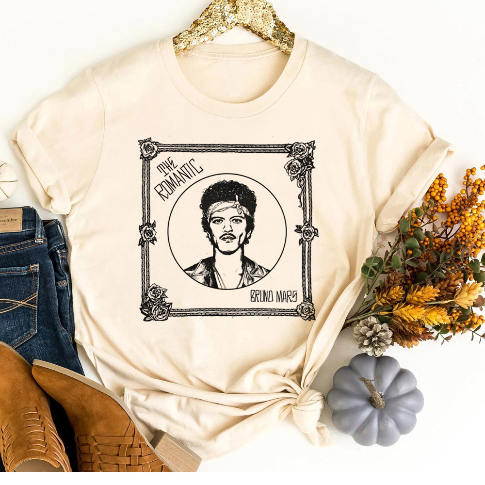 Bruno Mars – t-shirt gothique  - Summer Goth Clothing avis et prix
