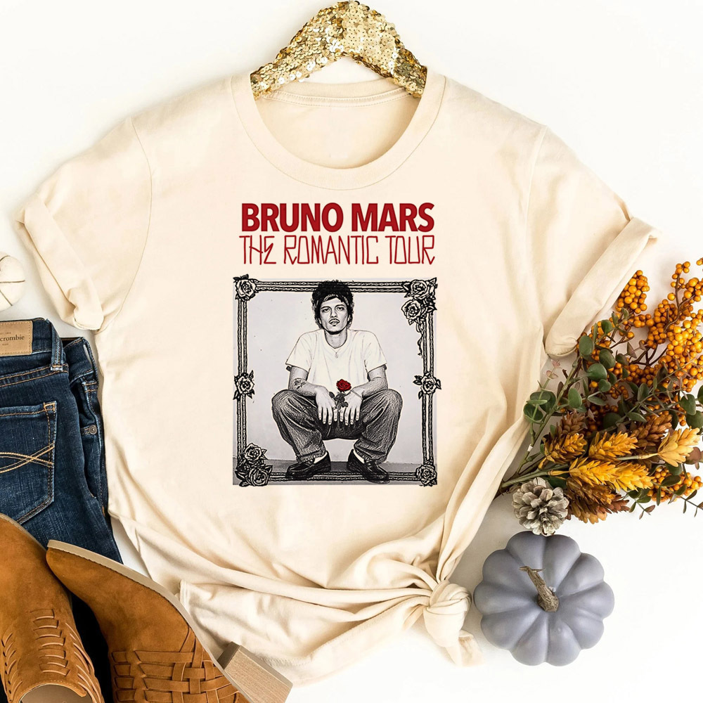 Bruno Mars – t-shirt gothique  - Summer Goth Clothing avis et prix