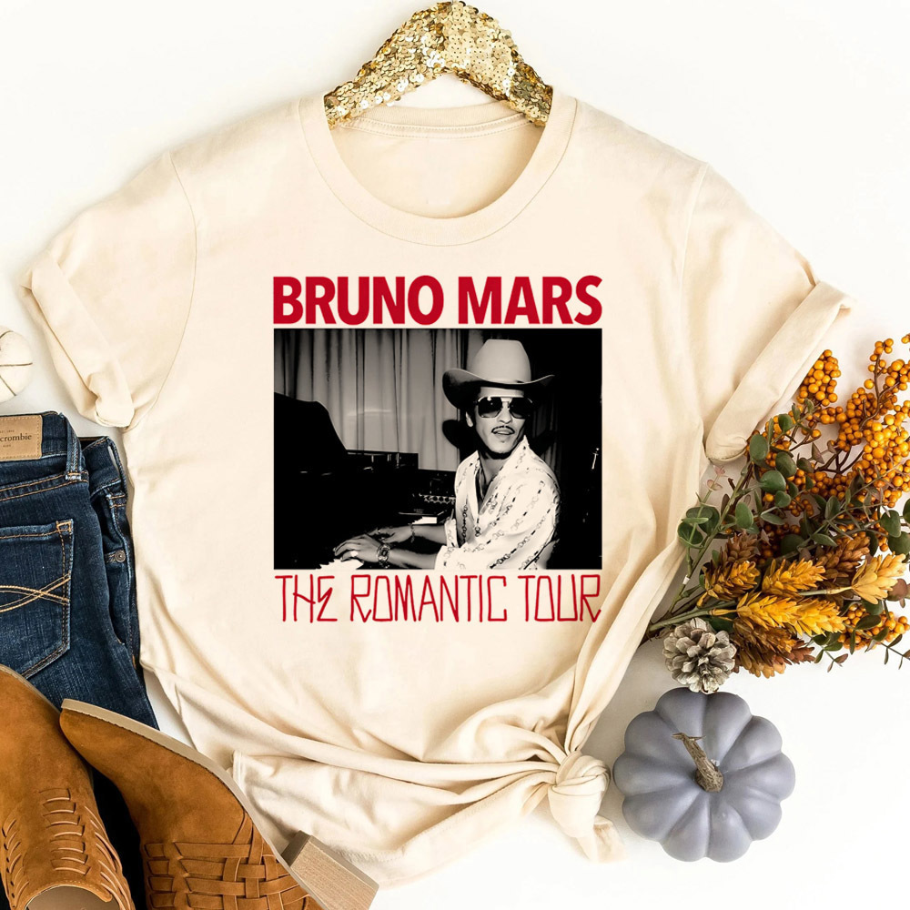 Bruno Mars – t-shirt gothique  - Summer Goth Clothing avis et prix
