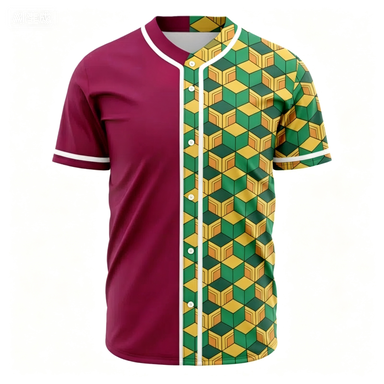 Chemise de baseball à manches  - Summer Clothing Cartoon avis et prix
