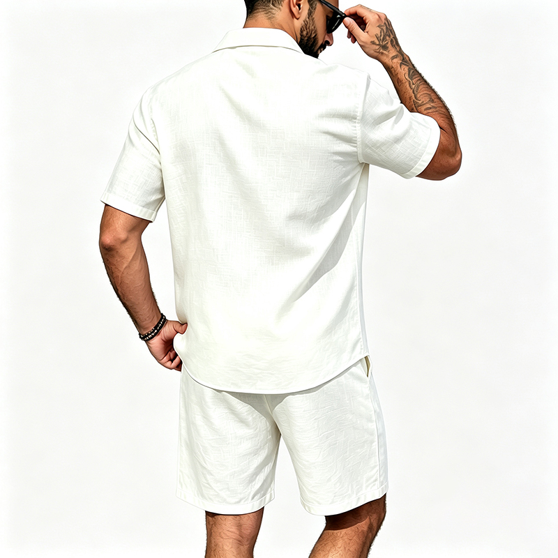 Ensemble décontracté pour homm - Linen Shorts Men avis et prix