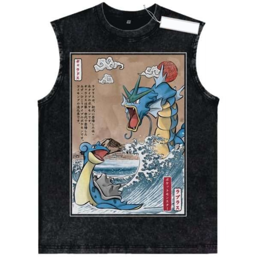 Débardeur Vintage Lavé à l'Eau - Vintage Summer Clothing Men avis et prix