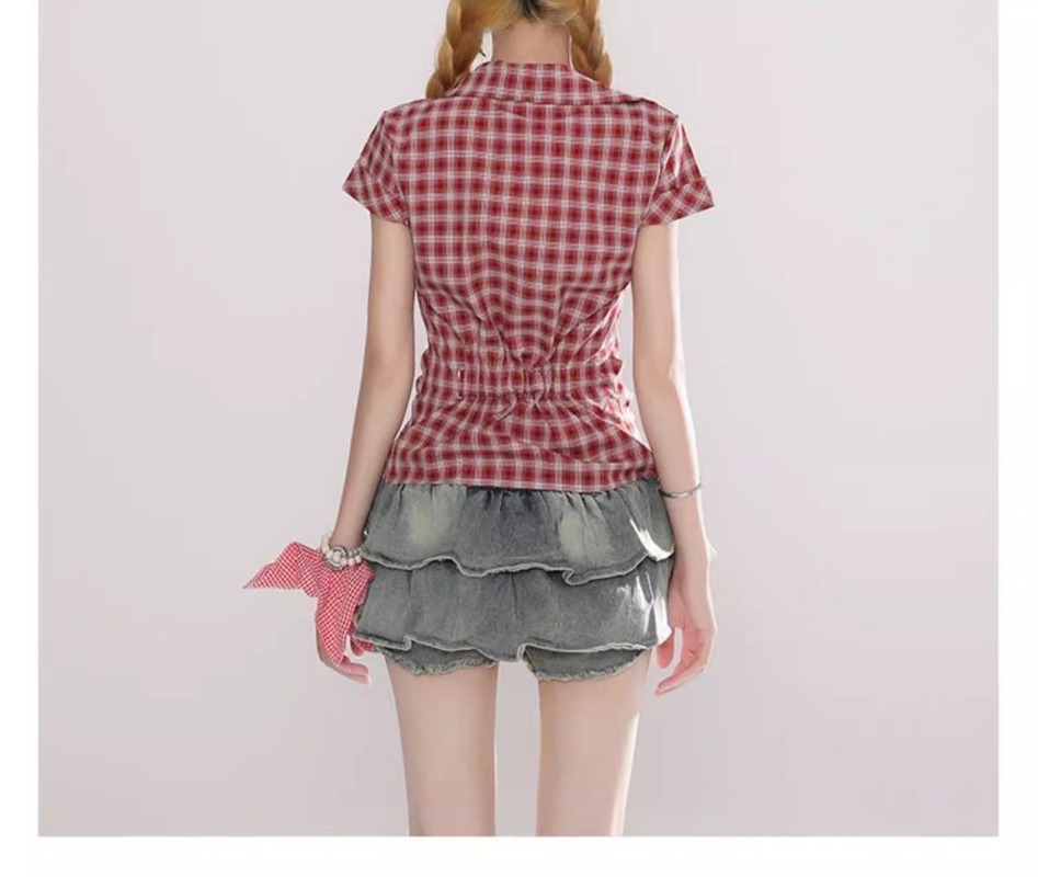 Chemise à carreaux gothique vi - Summer Goth Clothing avis et prix