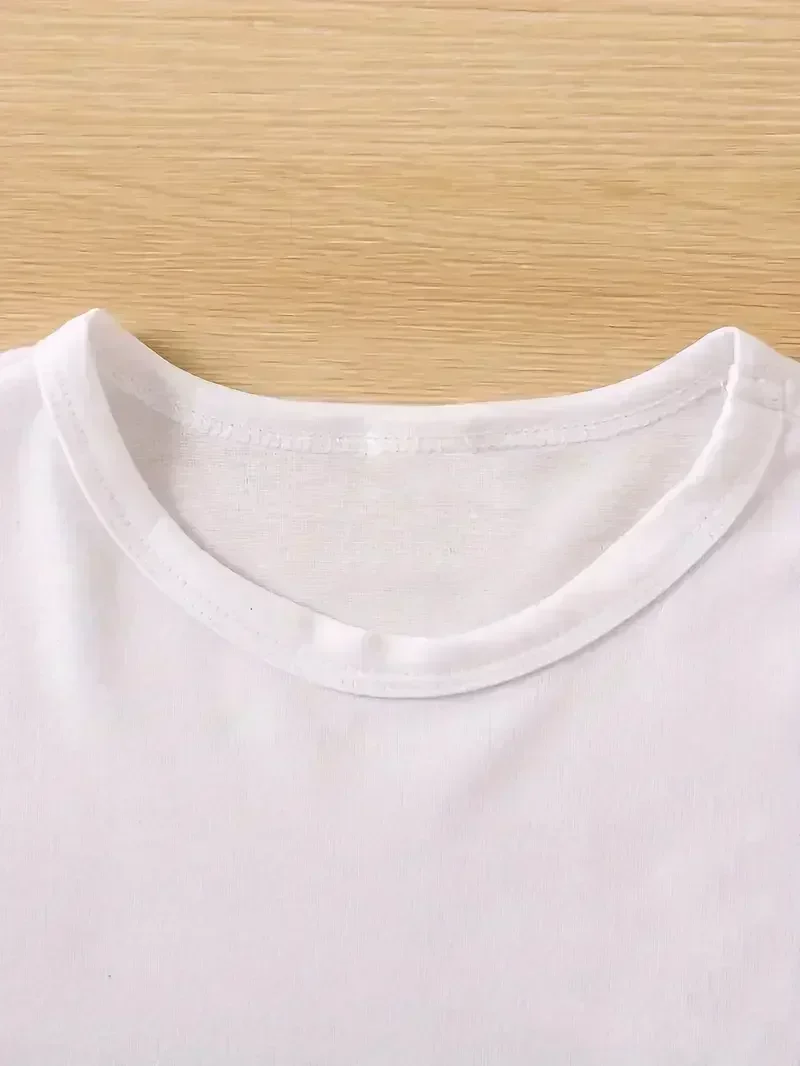 T-shirt imprimé à manches cour - Summer Clothing In Paris avis et prix