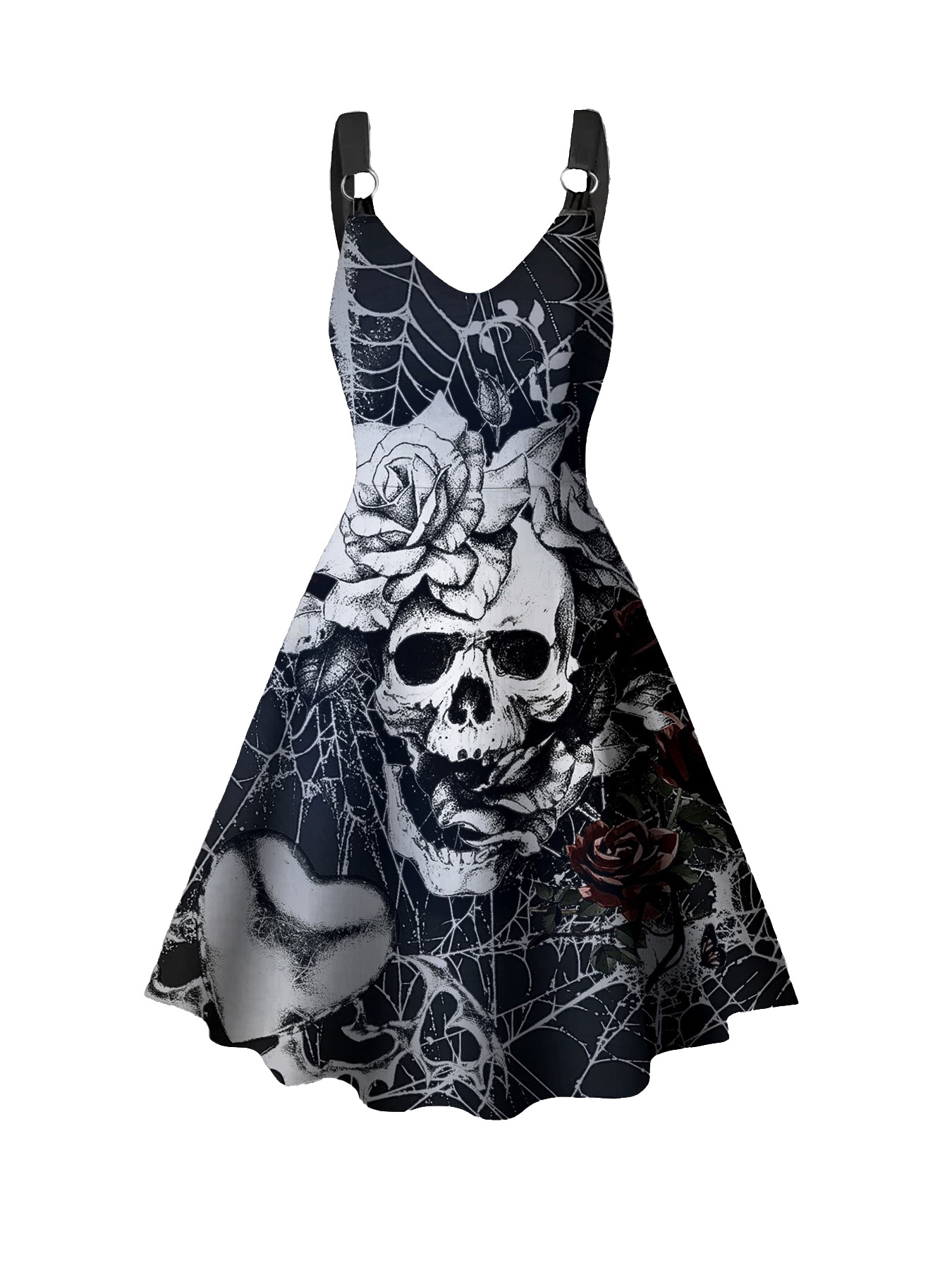 Robe Gothique Punk Grande Tail - Summer Goth Clothing avis et prix