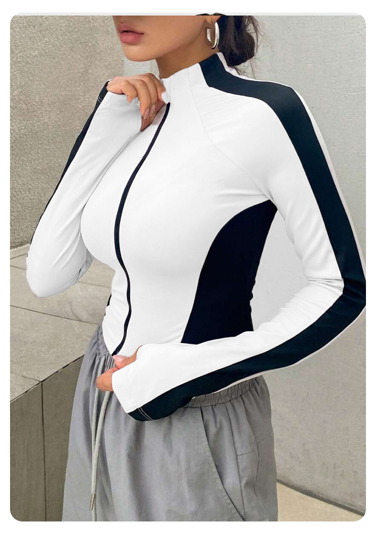Veste de yoga à col montant po - Summer Clothing Essentials avis et prix