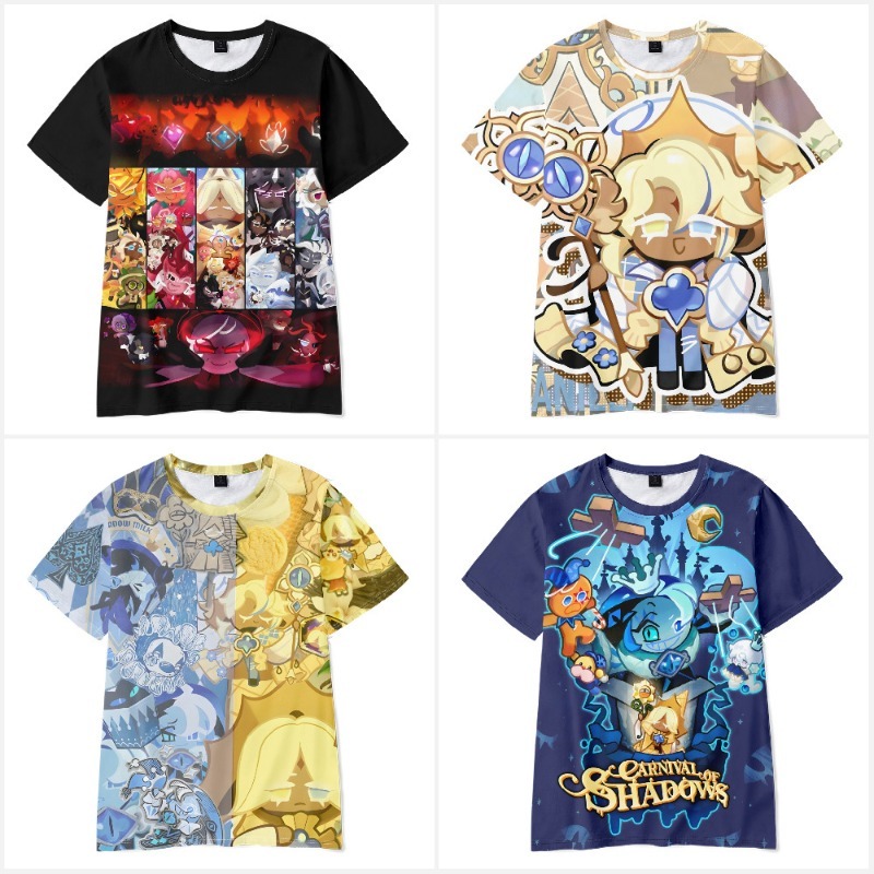 T-shirt à manches courtes avec - Summer Clothing Cartoon avis et prix