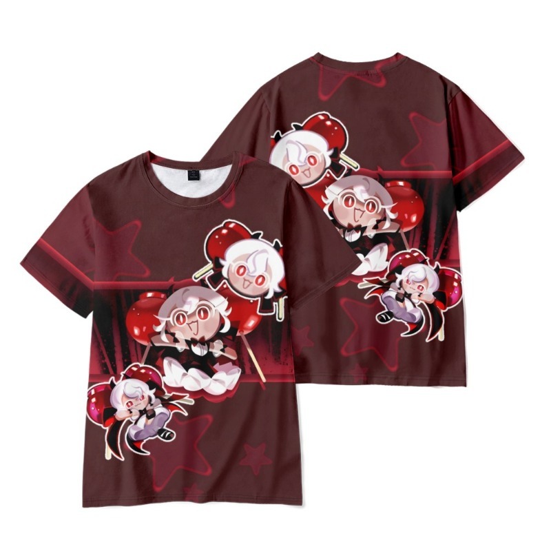 T-shirt à manches courtes avec - Summer Clothing Cartoon avis et prix
