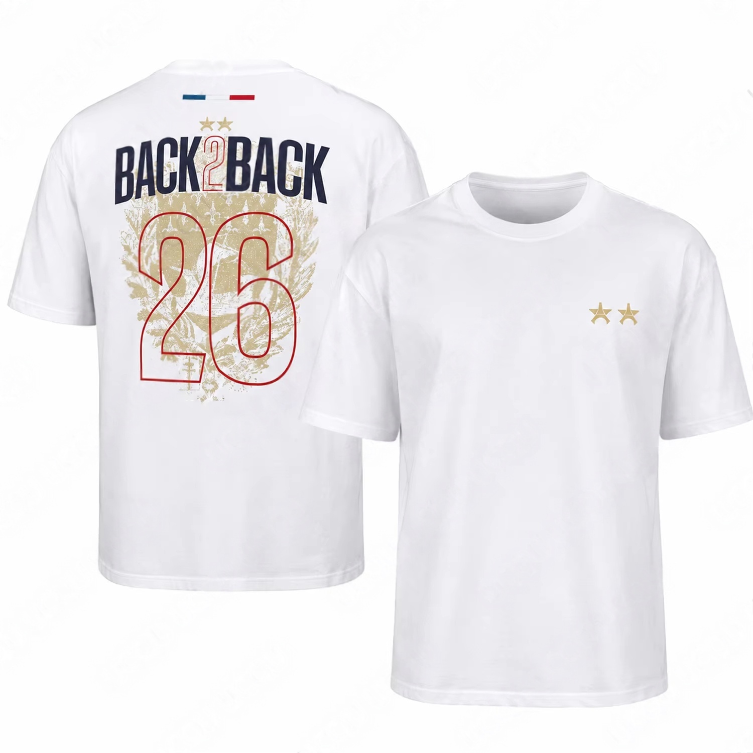 T-shirt PSG Paris Back To Back - Summer Clothing In Paris avis et prix