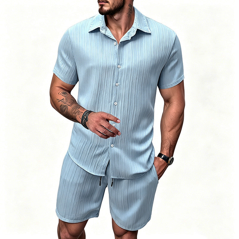 Nouvel ensemble 2 pièces homme - Summer Clothing Beach avis et prix