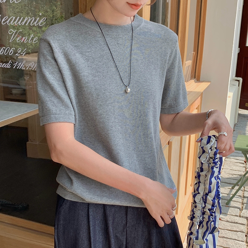 Pull en coton pour femme, col  - Summer Jumper Clothing avis et prix