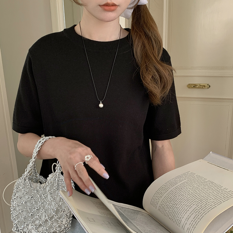 Pull en coton pour femme, col  - Summer Jumper Clothing avis et prix