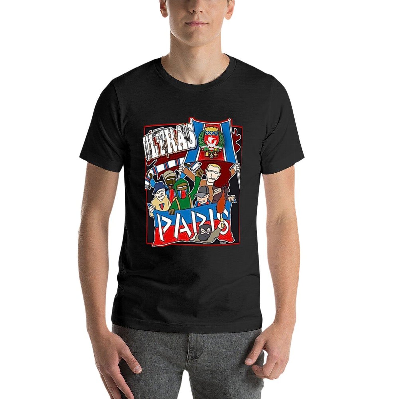 T-shirt Ultras Paris pour homm - Summer Clothing In Paris avis et prix