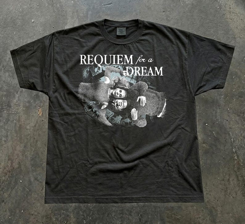 T-shirt Requiem for A Dream, T - Summer Goth Clothing avis et prix